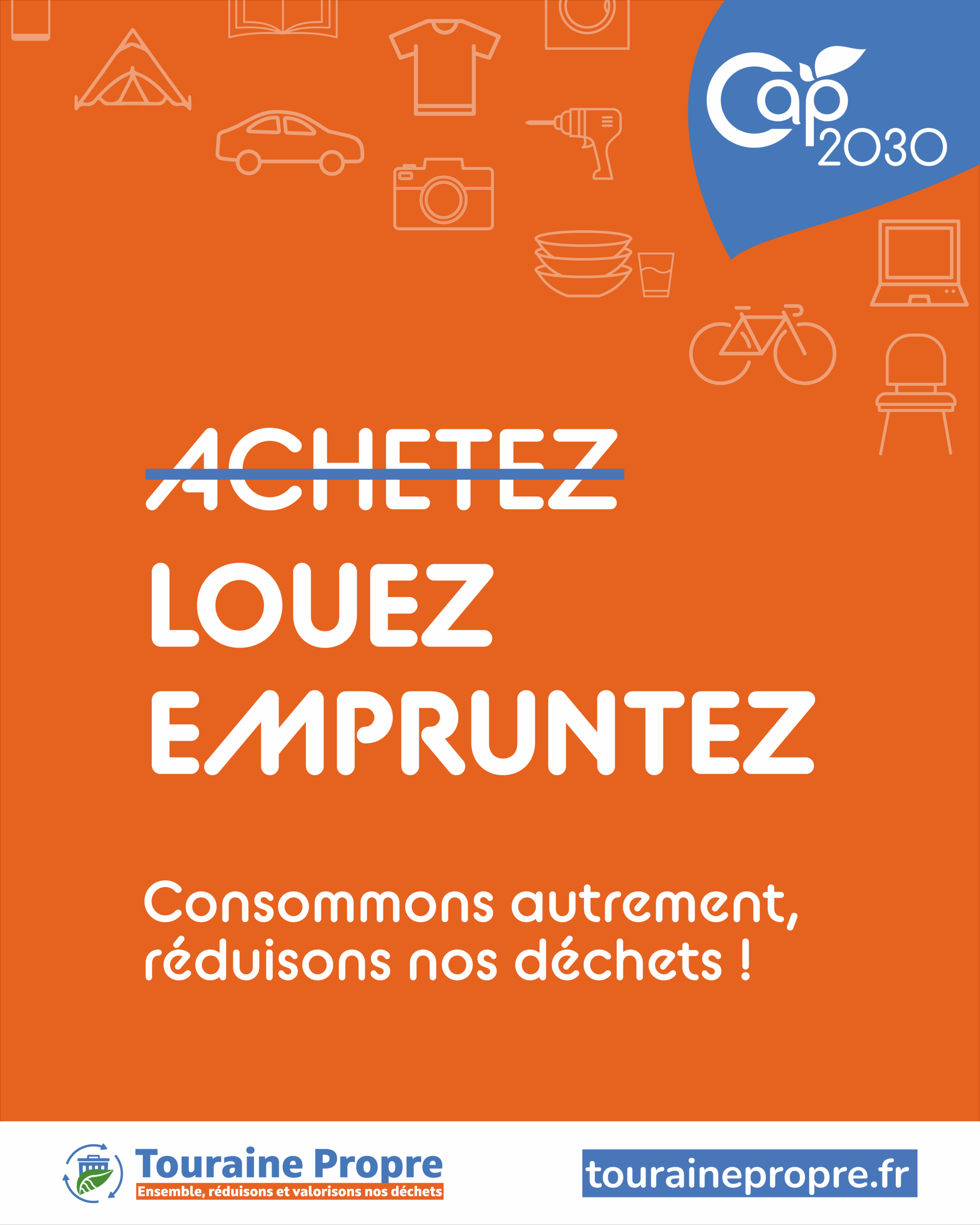 Campagnes départementales de sensibilisation - Syndicat Touraine Propre