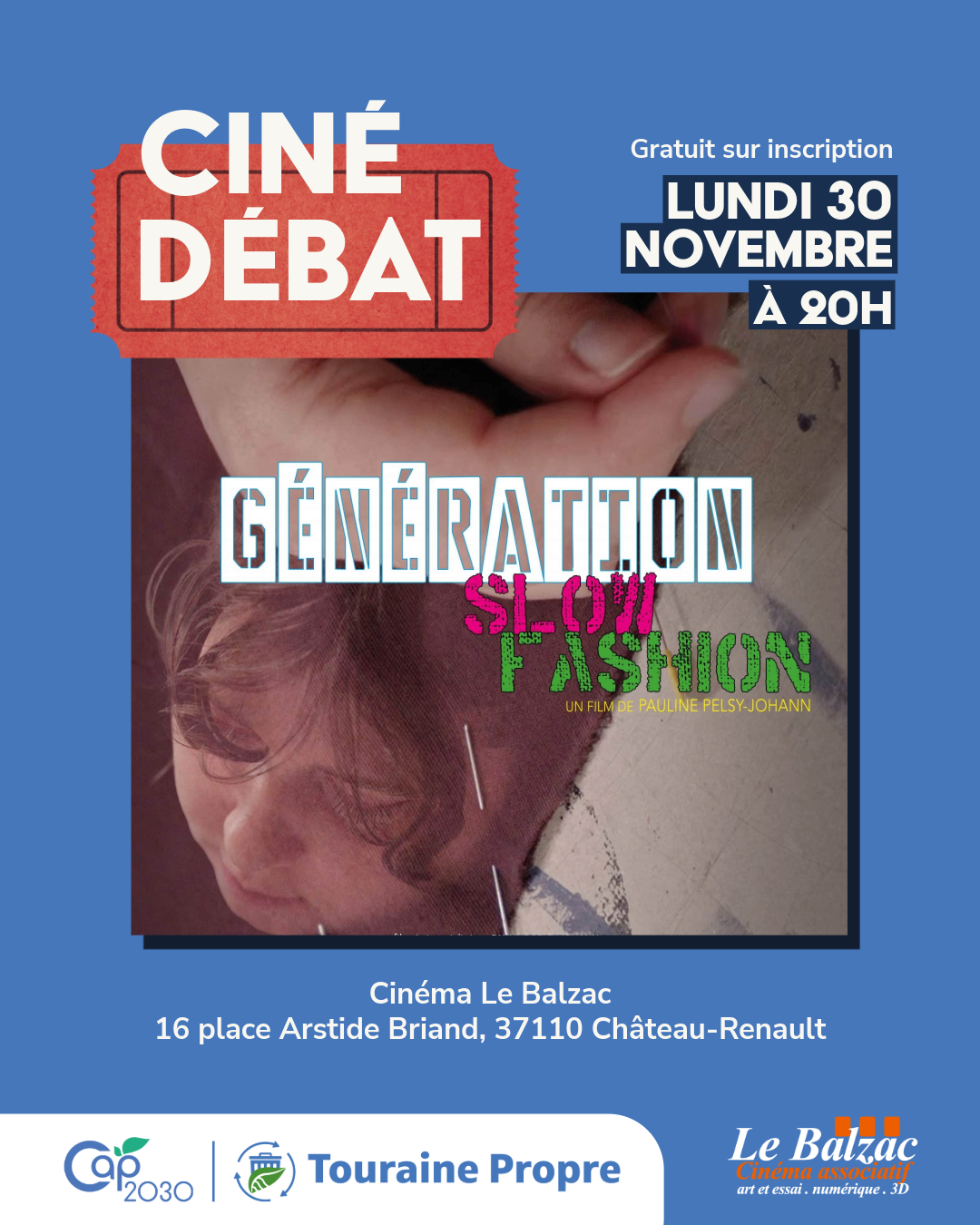 Ciné débat - Génération slow fashion